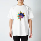 A-KatzelのEl sol y La luna Regular Fit T-Shirt