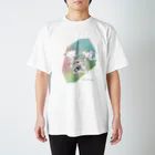 Dear Chouchouの宝石とモモンガ スタンダードTシャツ