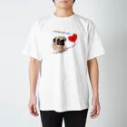 NPO法人 てとてとしっぽの チャリティー*みんなの『てとてとしっぽ』 Regular Fit T-Shirt