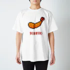 食べ物グッズ広場のエビフライ スタンダードTシャツ