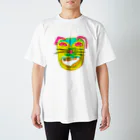 ワールドハッピー商店のにゃんちゅう Regular Fit T-Shirt