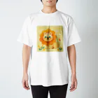 Yukie Shiratori (しらとり ゆきえ)のライオン君とネズミ君 Regular Fit T-Shirt