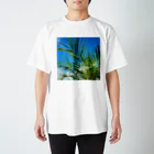 PalmHealingのヤシの木 Regular Fit T-Shirt