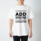 satorumのAdd VENTURE to your LIFE！ Regular Fit T-Shirt