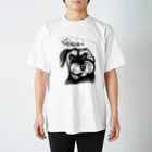 Dragonの店のミニチュアシュナウザーのレオンくん Regular Fit T-Shirt