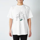 さてとサラダの専門店のドクターフィッシュでお出かけガール Regular Fit T-Shirt