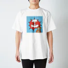 ぺえぺえDESIGNのNOWARMUSH  Regular Fit T-Shirt