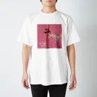 【全盲の絵描き】オバケのタムタムの【全盲の画家】カラフルなシカ スタンダードTシャツ