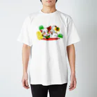 未来形ブロッコリーのおーいりきゃっとチャンTシャツ Regular Fit T-Shirt