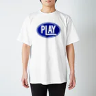 PLAY clothingのELLIPSE LOGO B ① スタンダードTシャツ