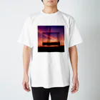 日常の夕焼け スタンダードTシャツ