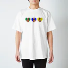 にゃんたまHOUSEのメンズハート Regular Fit T-Shirt