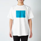 ひまわりのもやもや①アクアブルー Regular Fit T-Shirt