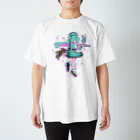 モナ子のメカクレチョコミントさんとメロンクリームソーダ Regular Fit T-Shirt