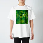 akane_art（茜音工房）の癒しの風景（クローバー） スタンダードTシャツ