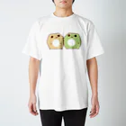 しろくろショップのだいふくかえる&きなこ　つん Regular Fit T-Shirt