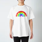 YUuKIのrainbow awesome スタンダードTシャツ