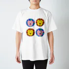 よしおかアコのライオンハート 티셔츠
