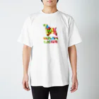 onehappinessのイングリッシュコッカースパニエル　骨ガム スタンダードTシャツ