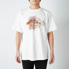 【魚類】おさかなちゃん☆図鑑のミノカサゴ☆蓑笠子 Regular Fit T-Shirt