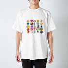 hr. grassのYURU ANIMAL_カラフル Regular Fit T-Shirt