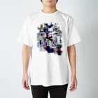 サワダモコ Moco SawadaのI/O コラージュ スタンダードTシャツ