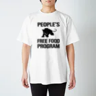 ひばかり工房のPANTHER'S FREE FOOD PROGRAM  Regular Fit T-Shirt