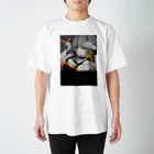 GRAPHIC TOWERのオレンジにゃんガール Regular Fit T-Shirt