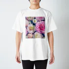 poppoのflower-2 スタンダードTシャツ