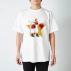 文鳥堂の文鳥ボクシング Regular Fit T-Shirt
