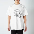 時々※のユル飛び出し犬さん Regular Fit T-Shirt