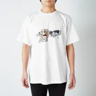 R!KAの犬と猫（裏面なし） Regular Fit T-Shirt