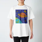 たまに商店のばすけっとぼーる星 スタンダードTシャツ