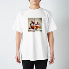 yukamonのさくらんぼパフェ Regular Fit T-Shirt