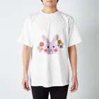 綾小路寅次のうさぎと花の楽園 Regular Fit T-Shirt