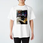 ぎょうざの格ゲーマー猫 スタンダードTシャツ