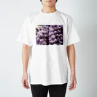 鯨のあふれるお花 Regular Fit T-Shirt