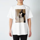 猫好きのネコ スタンダードTシャツ