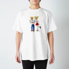 りかちょびの店のBくんBちゃん Regular Fit T-Shirt