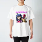 鍵花プリムのスーパーネコパンチャー スタンダードTシャツ