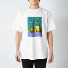 matsuorrrのネコ科の面々 スタンダードTシャツ