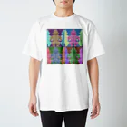 George's Storeの遮光器土偶 - Pop Art ver. スタンダードTシャツ