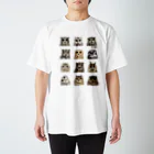 鵄　〜フクロウまみれ〜のミミズクみみずくし Regular Fit T-Shirt