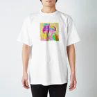 cerita-turのレトロキュートな2人 Regular Fit T-Shirt