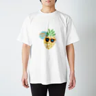 てんまま(iPadの先生)のWatercolor pineapple2 スタンダードTシャツ