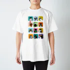 しろくま&ペンギン通信のペンギンアパート Regular Fit T-Shirt