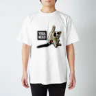 保護猫支援ショップ・パール女将のお宿のヨガネコ Regular Fit T-Shirt