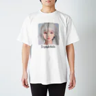 CryptoArtholic BRANDのCrypto Girl Sky #062 Regular Fit T-Shirt