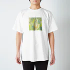 天宮エリカのフルイド イエロー Regular Fit T-Shirt