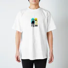 人間🪷のカンザキ×カシハラアクリルキーホルダー Regular Fit T-Shirt